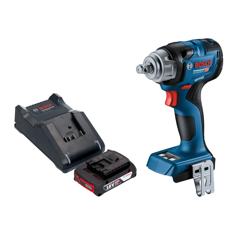 Direkt Vom Hersteller Bosch GDS 18V-330 HC Professional Akku Schlagschrauber 18 V 330 Nm 1/2" Brushless + 1x Akku 2,0 Ah + Ladegerät