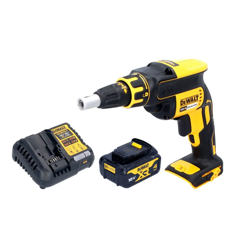 DeWalt DCF 620 M1 Akku Trockenbauschrauber 18 V 30 Nm Brushless + 1x Akku 4,0 Ah + Ladegerät Sonderaktion