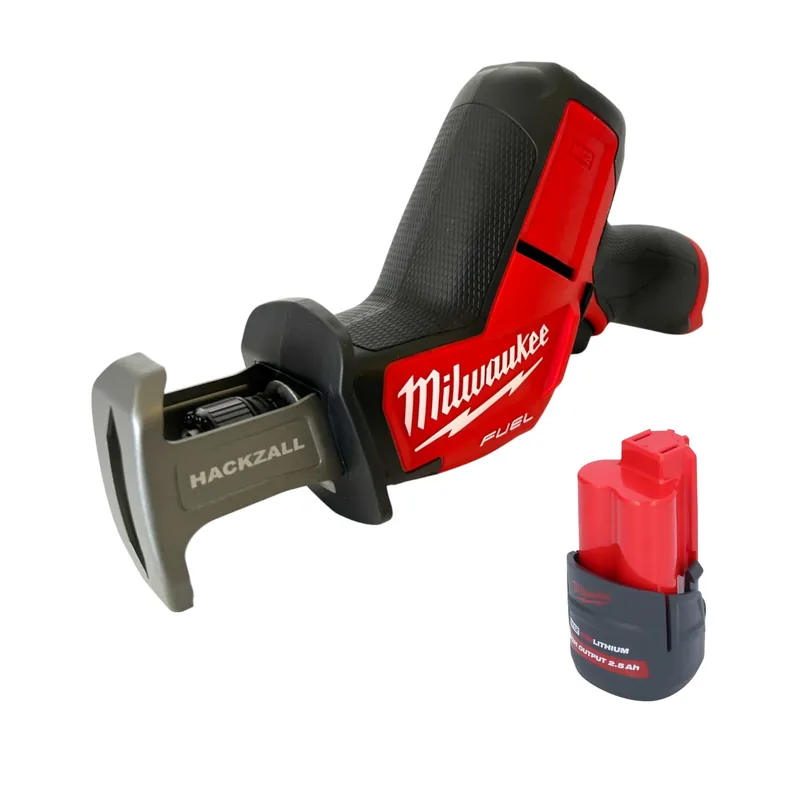 Milwaukee M12 CHZ-251 Akku Säbelsäge 12 V Brushless + 1x Akku 2,5 Ah - ohne Ladegerät Abverkauf