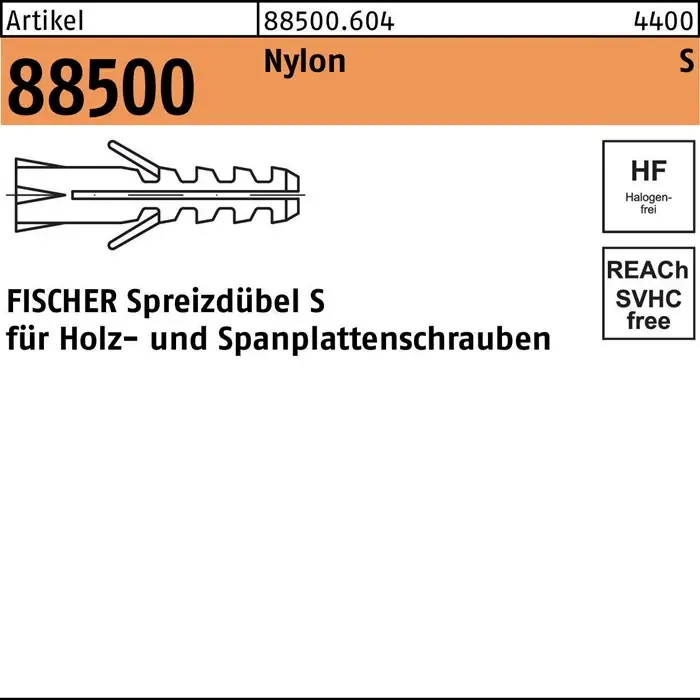 Top-Angebot FISCHER Dübel S D14xL75mm ( 8000257901 )