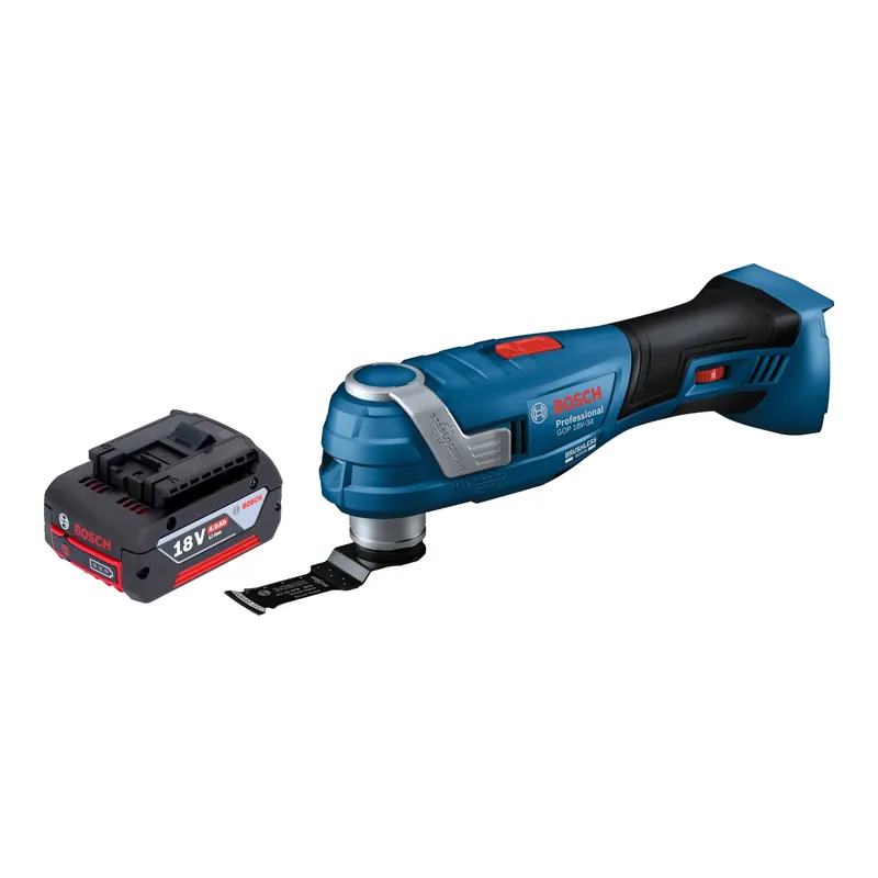 Bosch GOP 18V-34 Professional Akku Multi Cutter 18 V Starlock Plus + 1x Akku 4,0 Ah - ohne Ladegerät Jetzt Bestellen