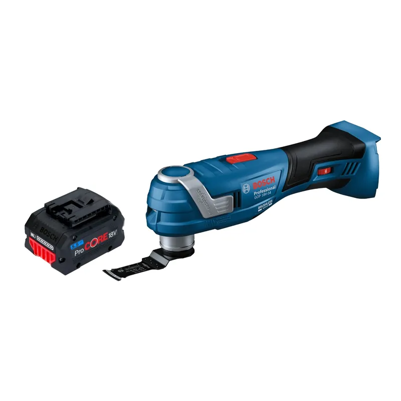 Bosch GOP 18V-34 Professional Akku Multi Cutter 18 V Starlock Plus + 1x ProCORE Akku 5,5 Ah - ohne Ladegerät Neue Kollektion
