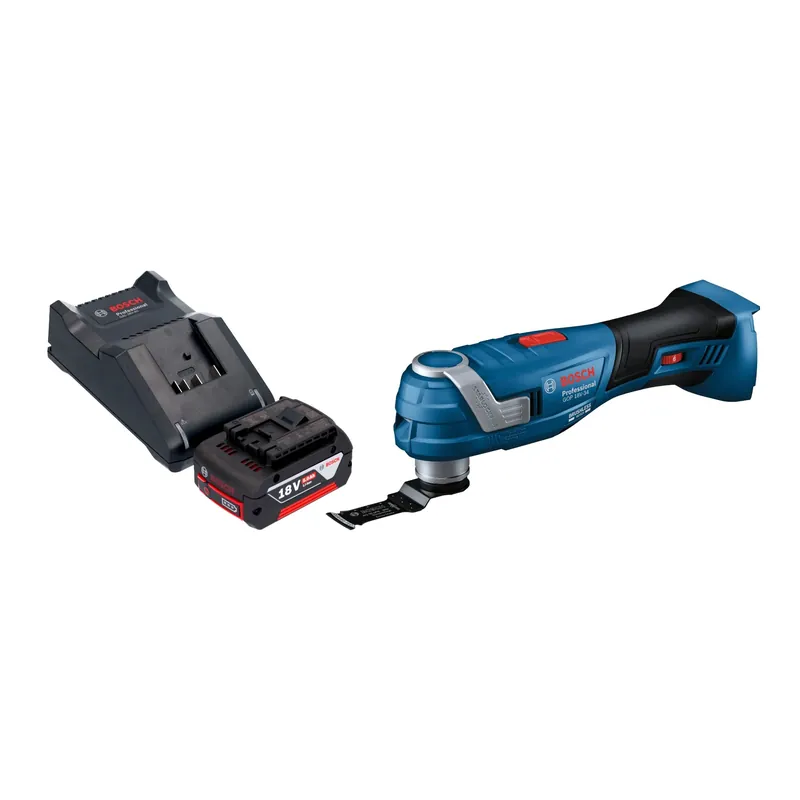 Bosch GOP 18V-34 Professional Akku Multi Cutter 18 V Starlock Plus + 1x Akku 5,0 Ah + Ladegerät Meistverkauft