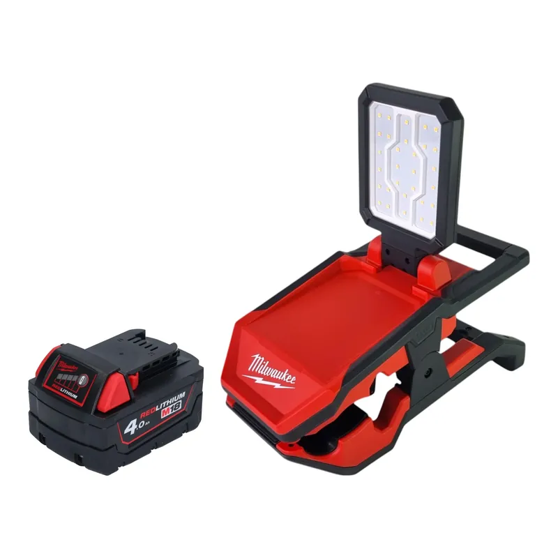 Online Kaufen Milwaukee M18 PAL2-401 Akku Leuchte 18 V 2000 lm IP20 + 1x Akku 4,0 Ah - ohne Ladegerät