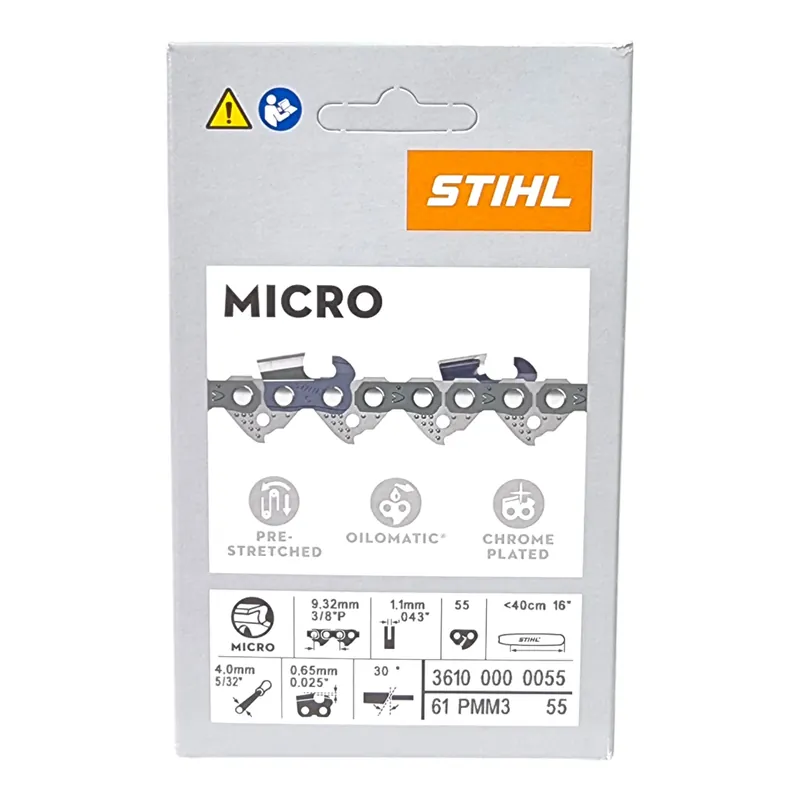 Jetzt Kaufen STIHL Picco Micro Mini 3 Sägekette 40 cm 3/8" P 1,1 mm 55 TG ( 36100000055 )