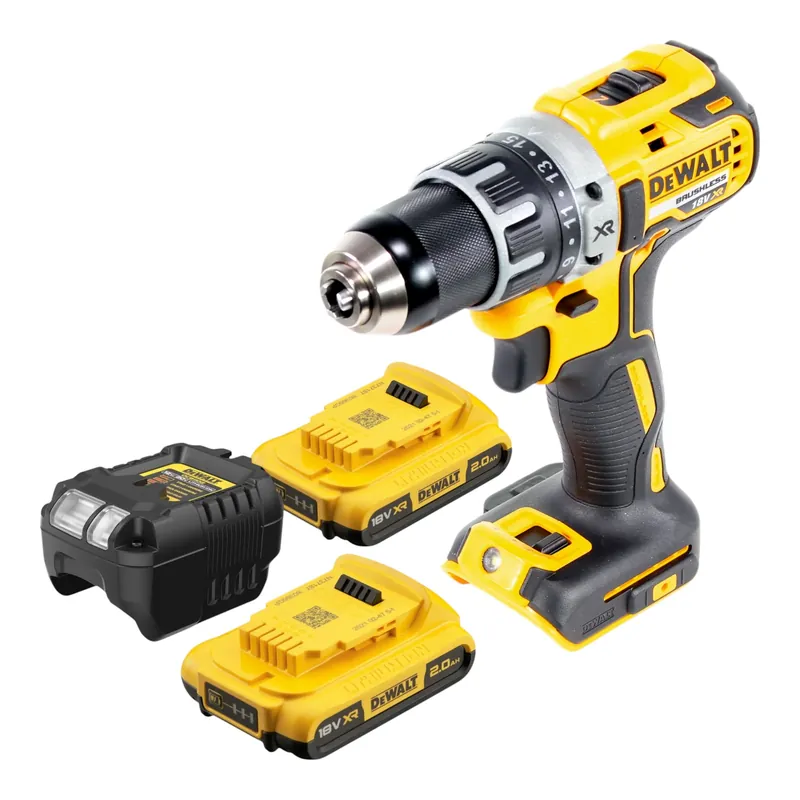 Nur Für Kurze Zeit DeWalt DCD 791 D2 Akku Bohrschrauber 18 V 70 Nm Brushless + 2x Akku 2,0 Ah + Ladegerät