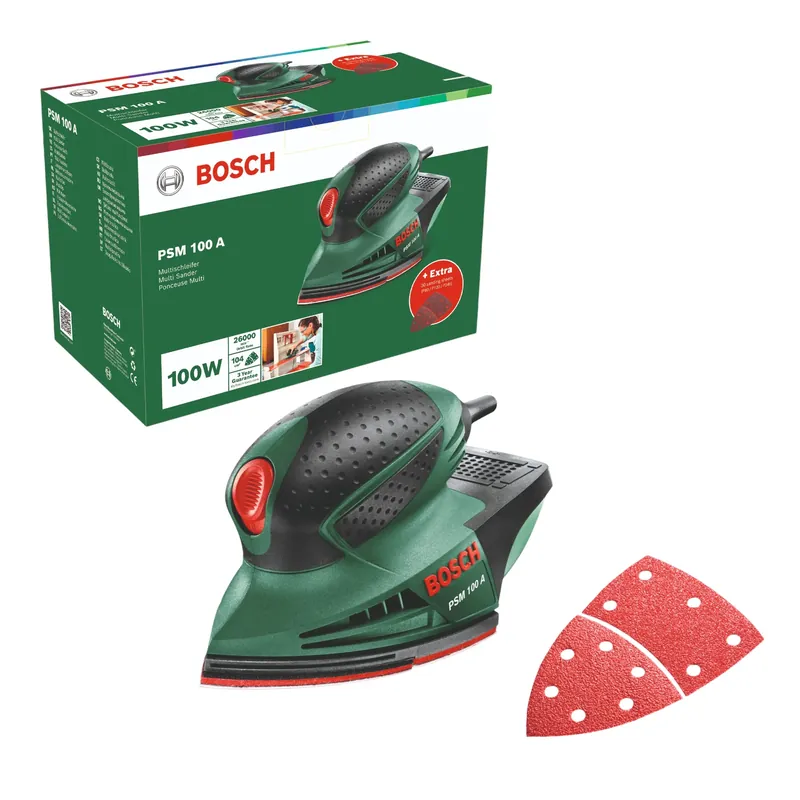 Bosch PSM 100 A Multischleifer 100 Watt 104 cm² + Koffer ( 06033B7000 ) Heißes Angebot
