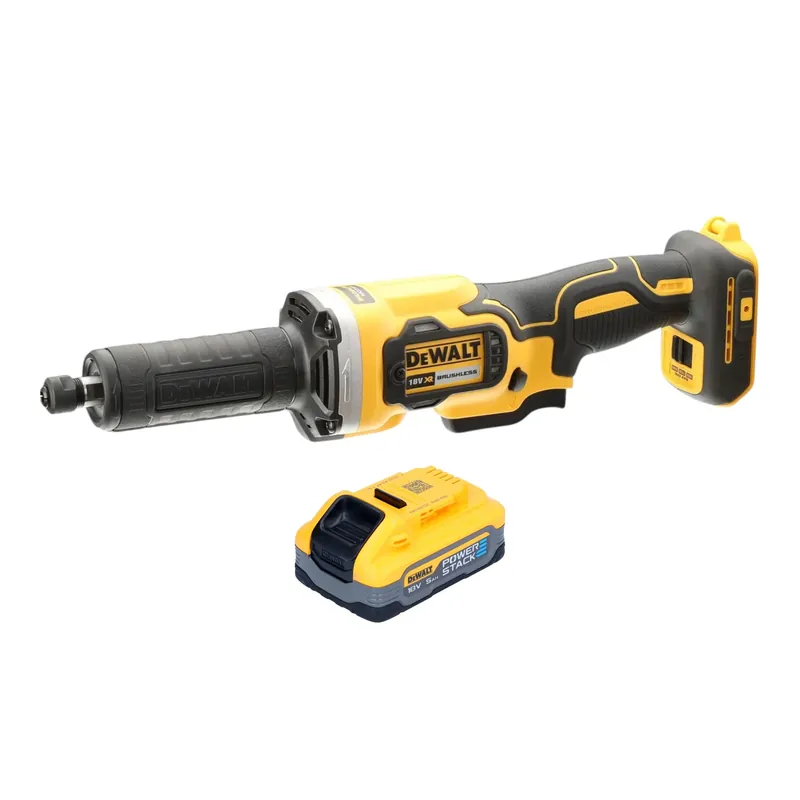 Highlight DeWalt DCG 426 N Akku Geradschleifer 18 V Brushless + 1x Powerstack Akku 5,0 Ah - ohne Ladegerät
