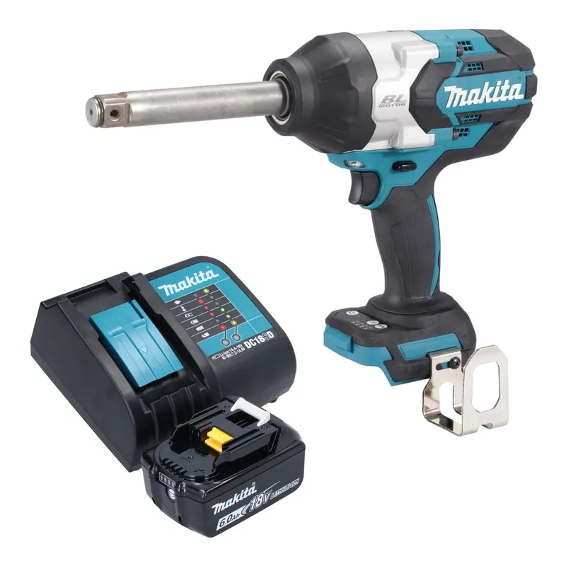 Sale Makita DTW 1005 SG1 Akku Schlagschrauber 18 V 1360 Nm 3/4" Brushless + 1x Akku 6,0 Ah + Ladegerät