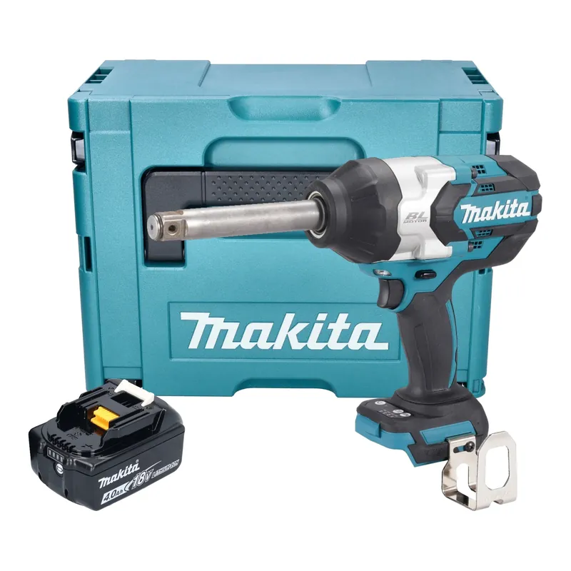 Solange Der Vorrat Reicht Makita DTW 1005 M1J Akku Schlagschrauber 18 V 1360 Nm 3/4" Brushless + 1x Akku 4,0 Ah + Makpac - ohne Ladegerät
