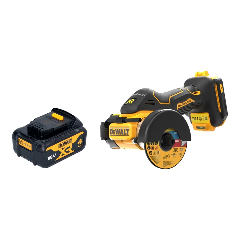 DeWalt DCS 438 N Akku Multimaterialschneider 18 V 76 mm Brushless + 1x Akku 4,0 Ah - ohne Ladegerät Top-Seller