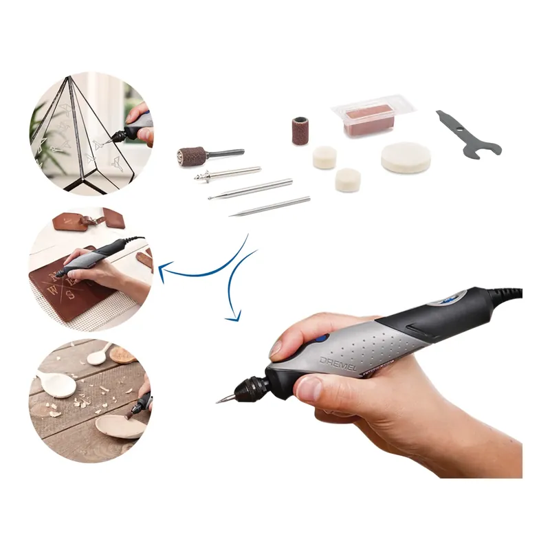 Nur Heute Dremel Stylo+ 2050-15 Multifunktionswerkzeug 9 Watt ( F0132050JM ) + 15 tlg. Zubehörset