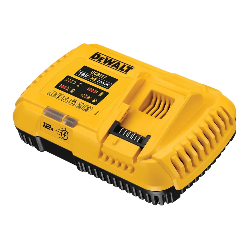 DeWalt DCB 117 Schnellladegerät 18 V 12 A Ladestrom für XR Li-Ion Akkus Nur Für Kurze Zeit