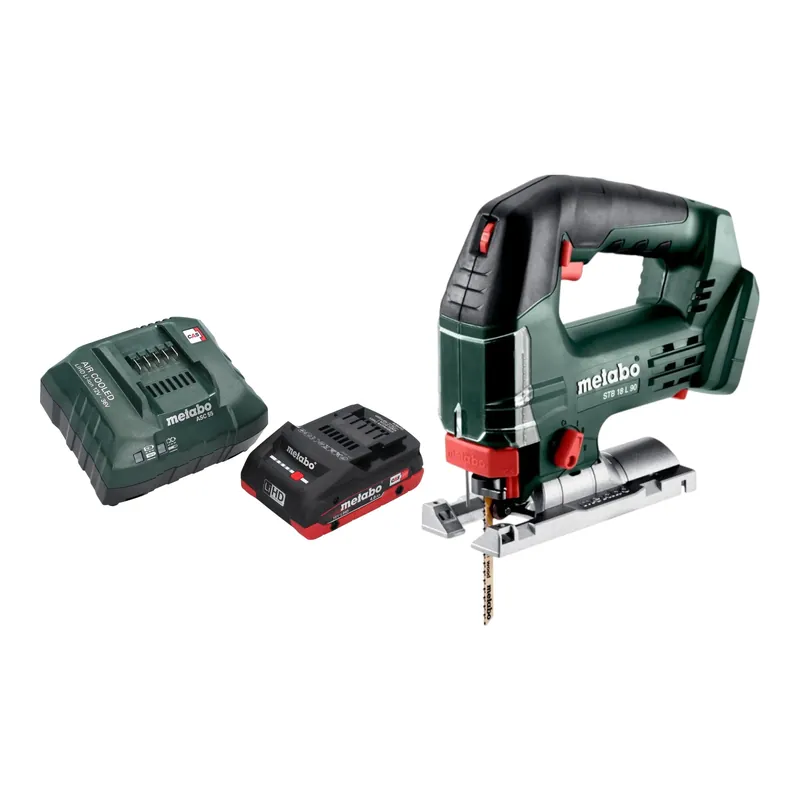 Neu Metabo STB 18 L 90 Akku Stichsäge 18 V 90 mm + 1x LiHD Akku 4,0 Ah + Ladegerät
