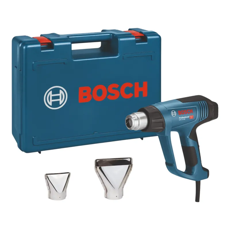 Bosch GHG 23-66 Professional Heißluftgebläse 2300 Watt 50 - 650 °C ( 06012A6300 ) + 2x Düse + Koffer Schneller Versand