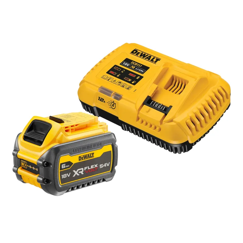 DeWalt DCB 117 T1 Akku Starter Set 18 V Ladegerät 12 A + 1x DCB 546 Akku 6,0 Ah Saisonangebot