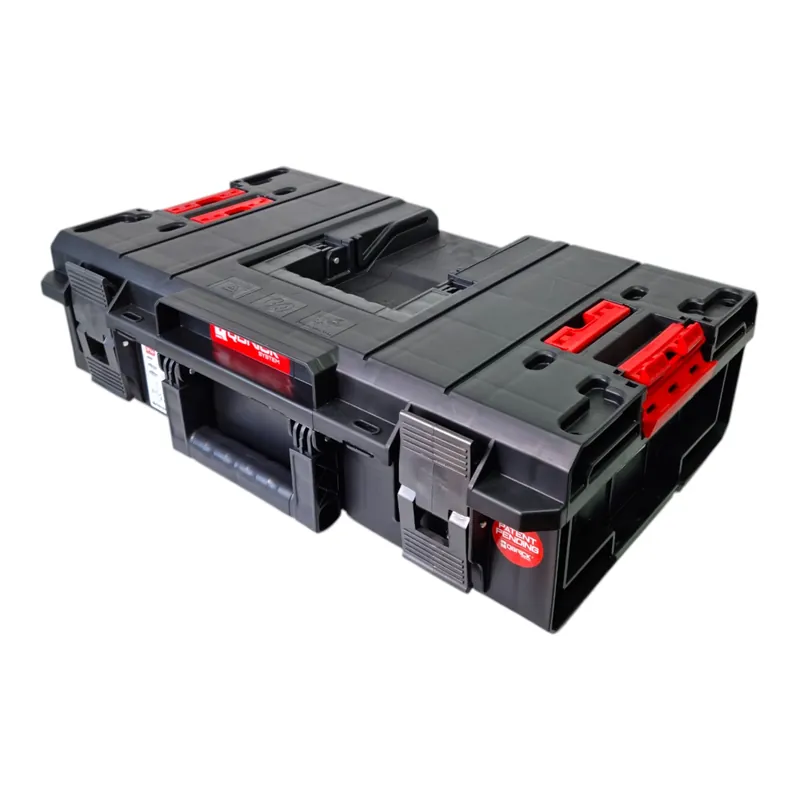 Qbrick System ONE 200 Vario Werkzeugkoffer modularer Organizer 585 x 385 x 171 mm 15,4 l stapelbar IP66 - alte Version Neu Im Sortiment