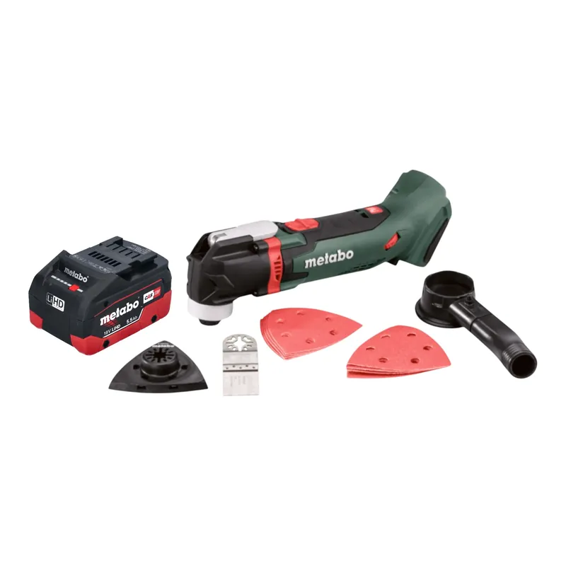Preis Gesenkt Metabo MT 18 LTX Akku Multitool 18 V OIS / Starlock + 1x LiHD Akku 5,5 Ah - ohne Ladegerät