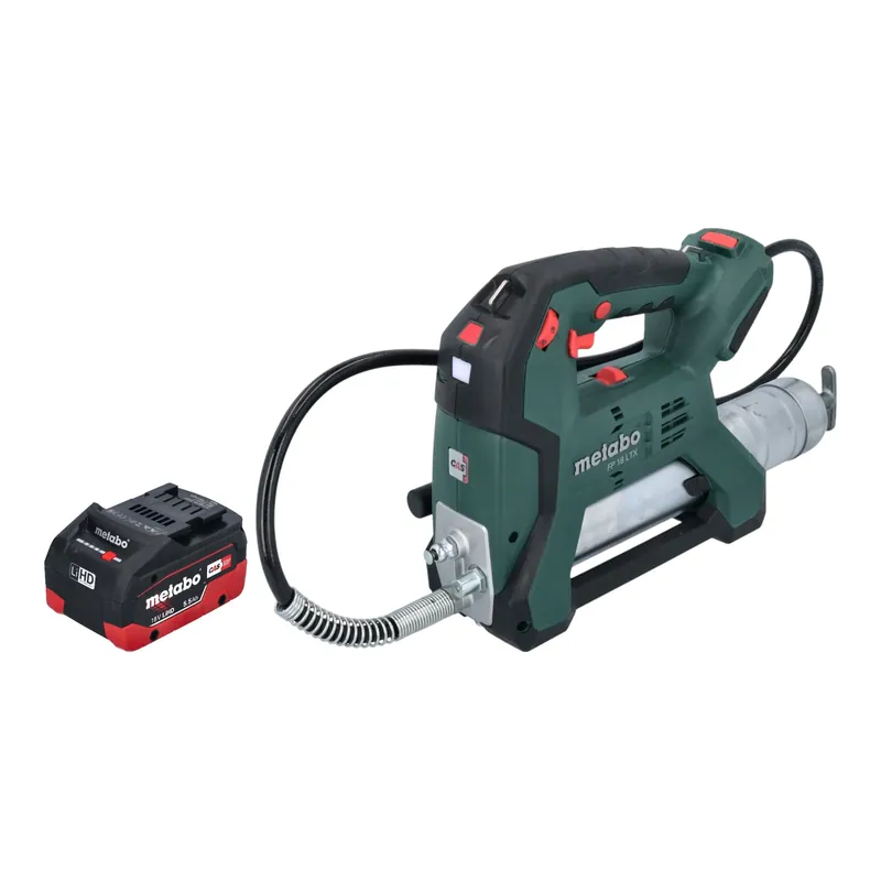Metabo FP 18 LTX Akku Fettpresse 18 V 690 bar + 1x LiHD Akku 5,5 Ah - ohne Ladegerät Schnäppchen