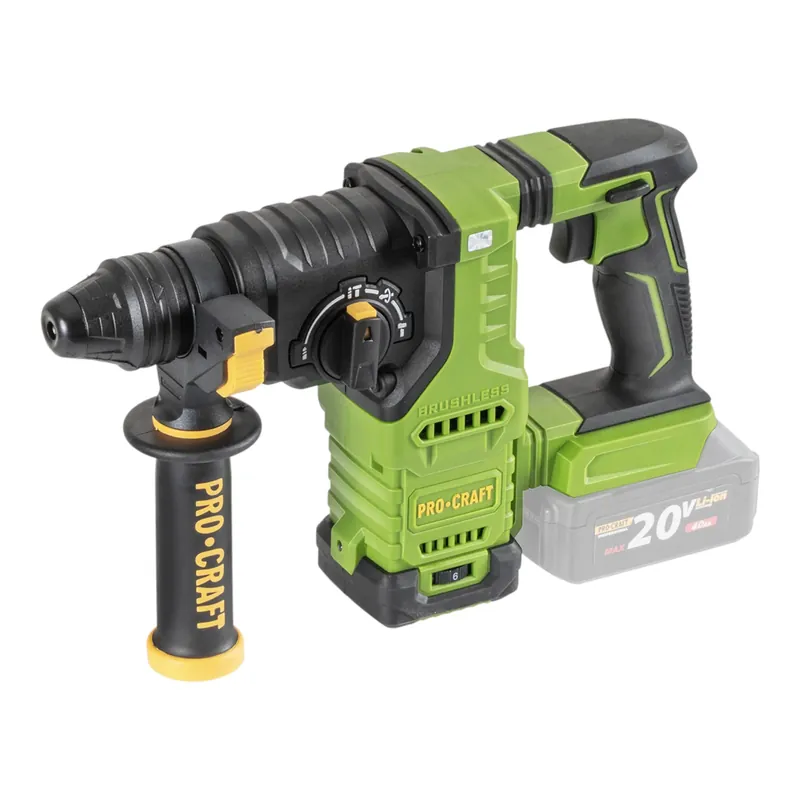 Procraft PHA30bb Akku Bohrhammer 20 V 2,8 J SDS plus Brushless Solo - ohne Akku, ohne Ladegerät Sale