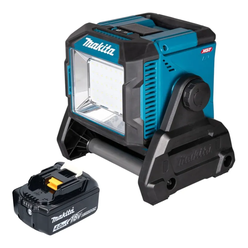 Makita ML 005 G M1 Akku Baustellenleuchte 18 / 40 V max. 3.600 lm + 1x Akku 4,0 Ah - ohne Ladegerät Günstig