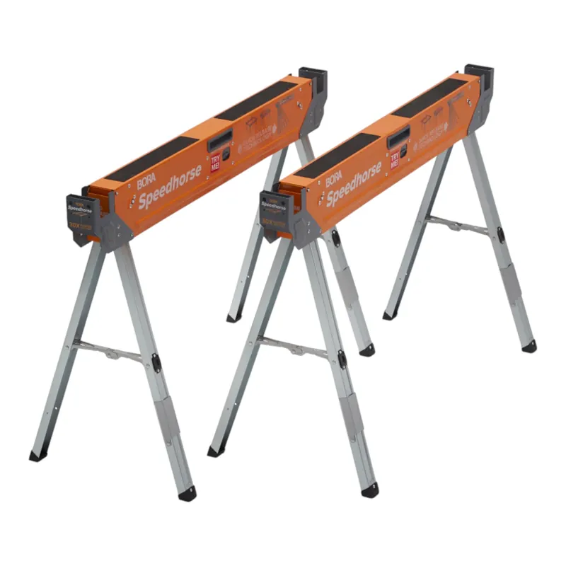 BORA Speedhorse Arbeitsbock Paar 1140 x 760 mm ( PM-4500T ) 1400 kg Gesamttragfähigkeit Markenprodukt