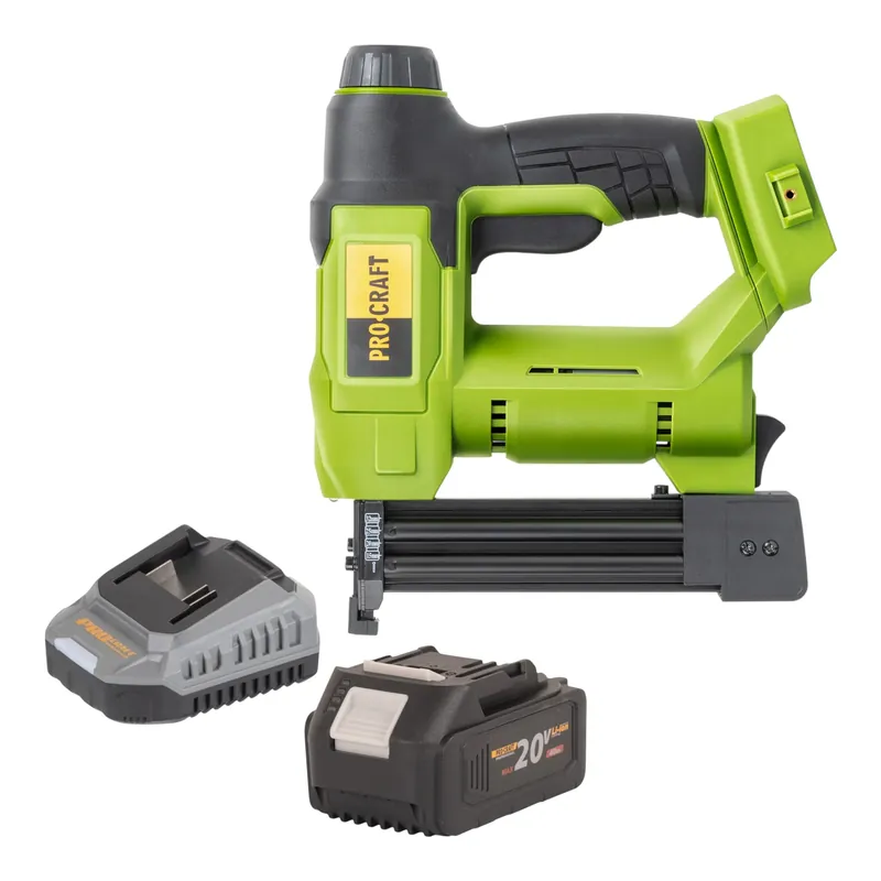 Procraft PEH20 Akku Tacker 20 V 15 - 32 mm + 1x Akku 4,0 Ah + Ladegerät Sale