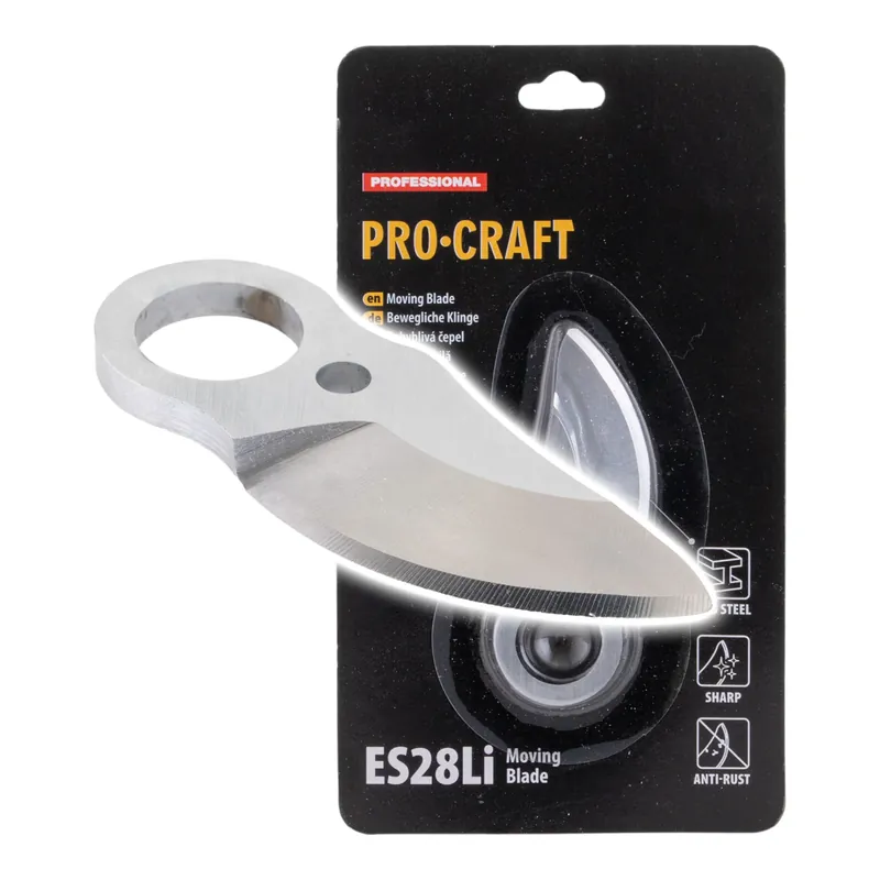 Procraft ES28Li Moving Blade Ersatz Oberklinge für Akku Astschere ES28Li Sonderaktion