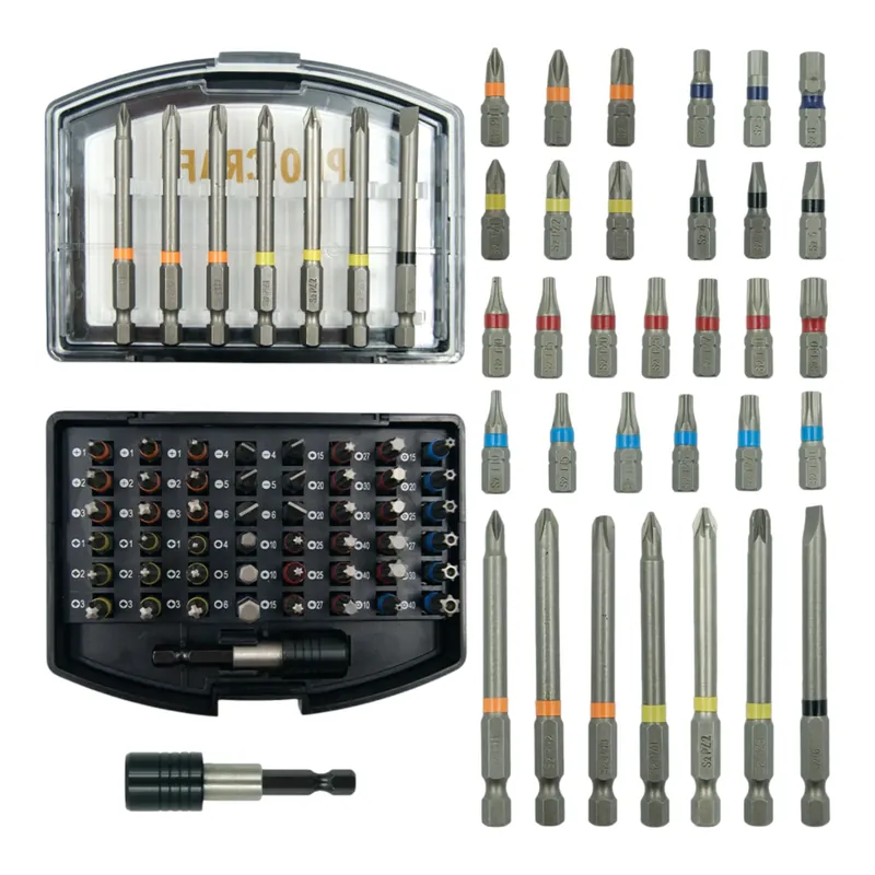 Jetzt Bestellen Procraft BS-56 Bit Set 56 teilig S2 Stahl Phillips / Pozidriv / Torx / Hex / Schlitz