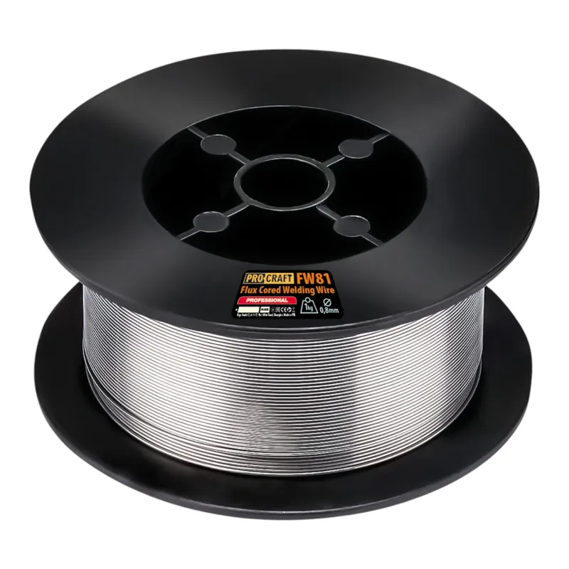 Procraft FW81 Fülldraht Schweißdraht FLUX 0,8 mm 1,0 kg Angebot