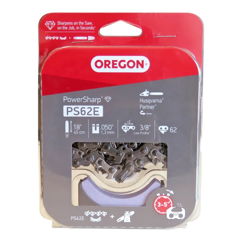Oregon Powersharp Sägekette 45 cm 3/8" 1,3 mm 62 TG für CS1500 ( 571039 ) Geprüft
