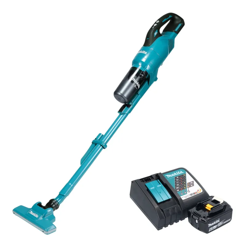 Schnäppchen Makita DCL 286 FRG Akku Staubsauger 18 V 0,25 l Brushless + 1x Akku 6,0 Ah + Ladegerät