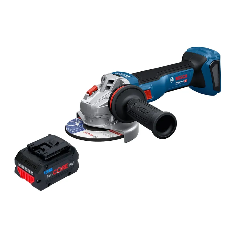 Finale Aktion Bosch GWS 18V-11 Professional Akku Winkelschleifer 18 V 125 mm + 1x ProCORE Akku 5,5 Ah - ohne Ladegerät