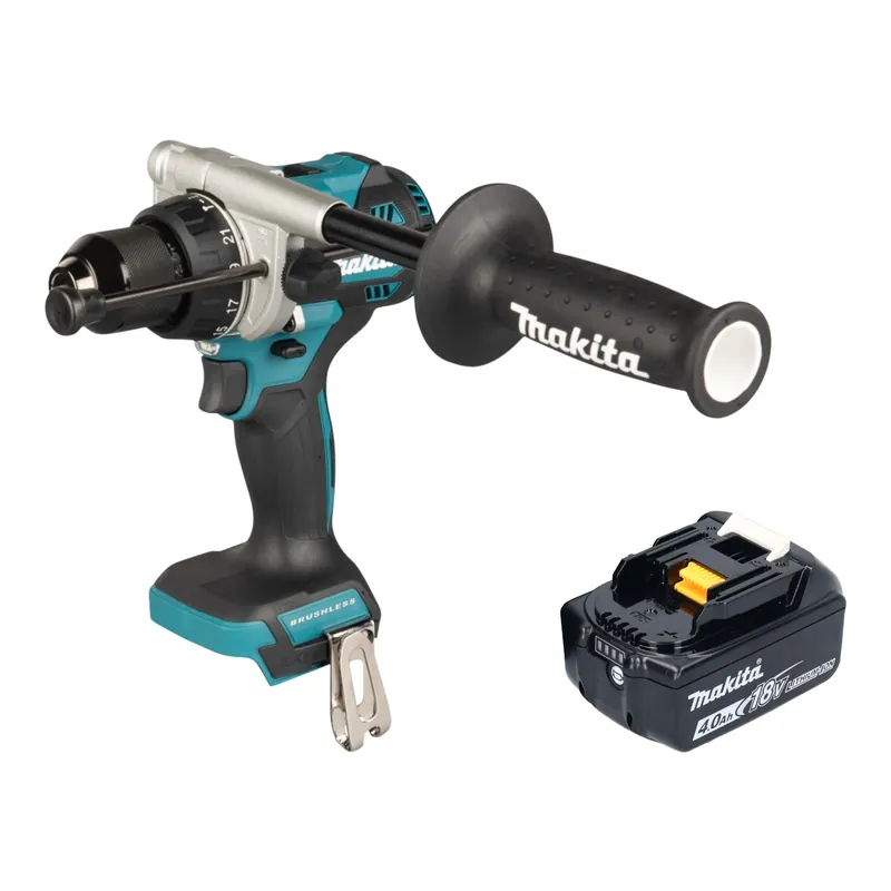 Makita DHP 492 M1 Akku Schlagbohrschrauber 18 V 141 Nm Brushless + 1x Akku 4,0 Ah - ohne Ladegerät Top-Seller