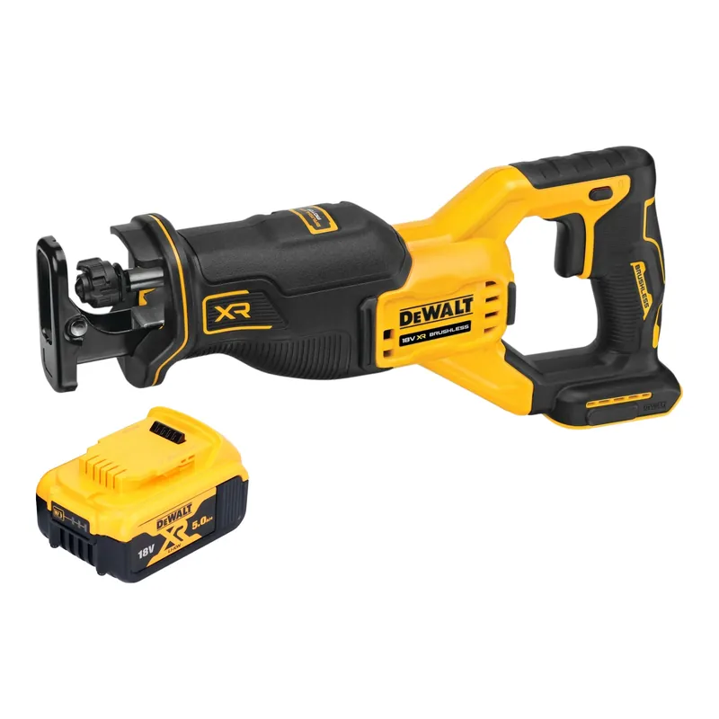DeWalt DCS 382 N Akku Reciprosäge Säbelsäge 18 V Brushless + 1x Akku 5,0 Ah - ohne Ladegerät Neu Im Sortiment