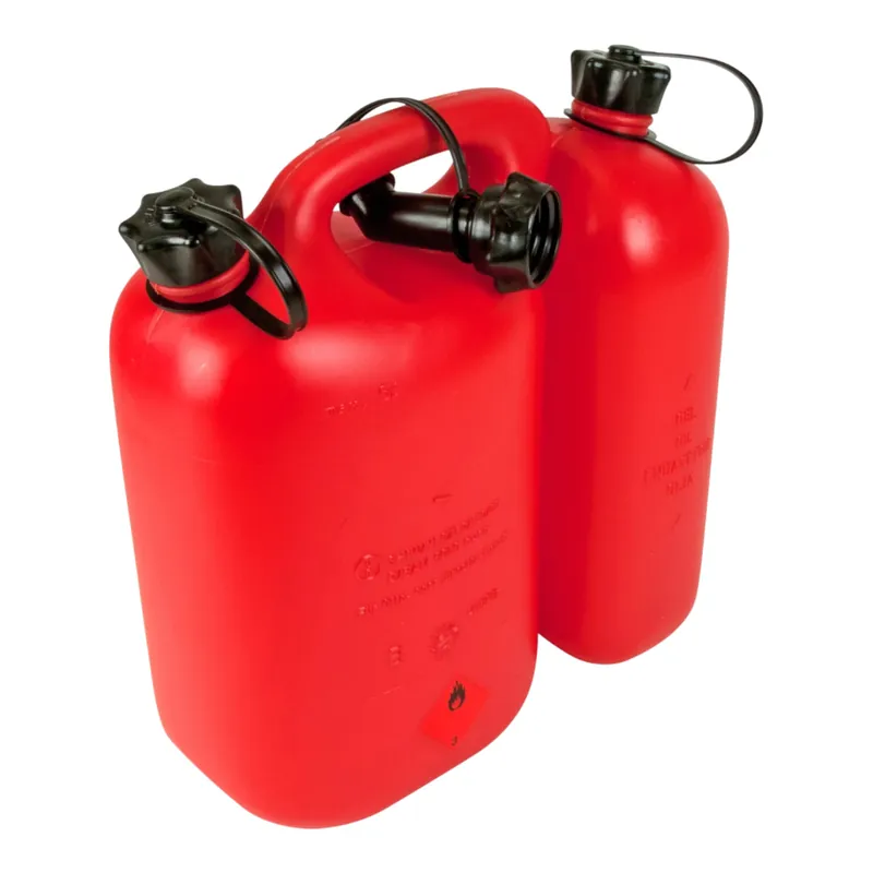 Oregon Kombikanister 5 + 3 l rot für Kraftstoff und Kettenöl ( 562407 ) Abverkauf