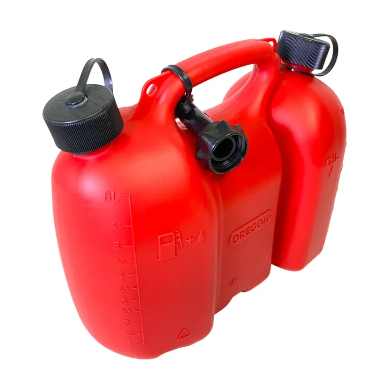 Oregon Kombikanister 6 + 3 l rot für Kraftstoff und Kettenöl ( 562405 ) Sonderaktion