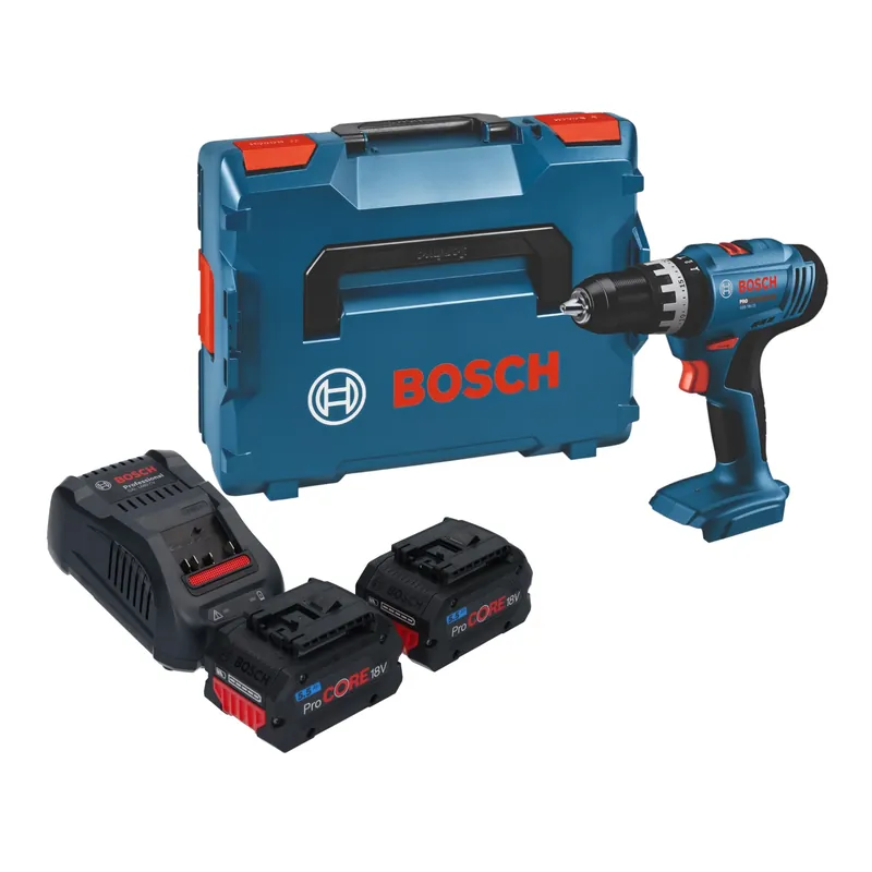 Bosch GSB 18V-25 Professional Akku Schlagbohrschrauber 18 V 56 Nm + 2x ProCORE Akku 5,5 Ah + Ladegerät + L-Boxx Günstig