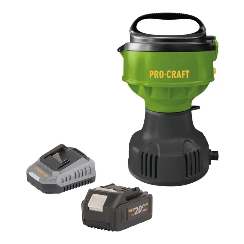 Procraft CPN22bb Akku Schwimmpumpe 20 V 3200 l/h + 1x Akku 4,0 Ah + Ladegerät Direkt Vom Hersteller