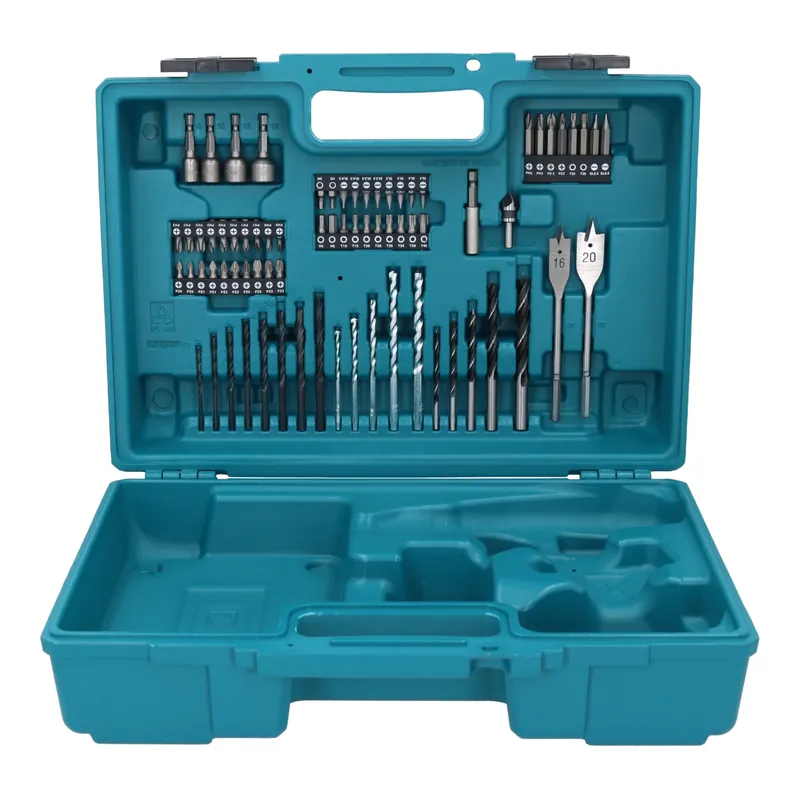Makita 1831K0-9 Koffer mit 74 tlg. Bit und Bohrer Set 420 x 320 x 135 mm Solange Der Vorrat Reicht