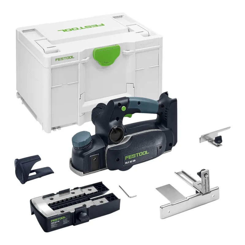 Festool HLC 82 EB-Basic-Set Akku Hobel 18 V 82 mm Brushless + Systainer ( 578600 ) - ohne Akku, ohne Ladegerät Markenprodukt