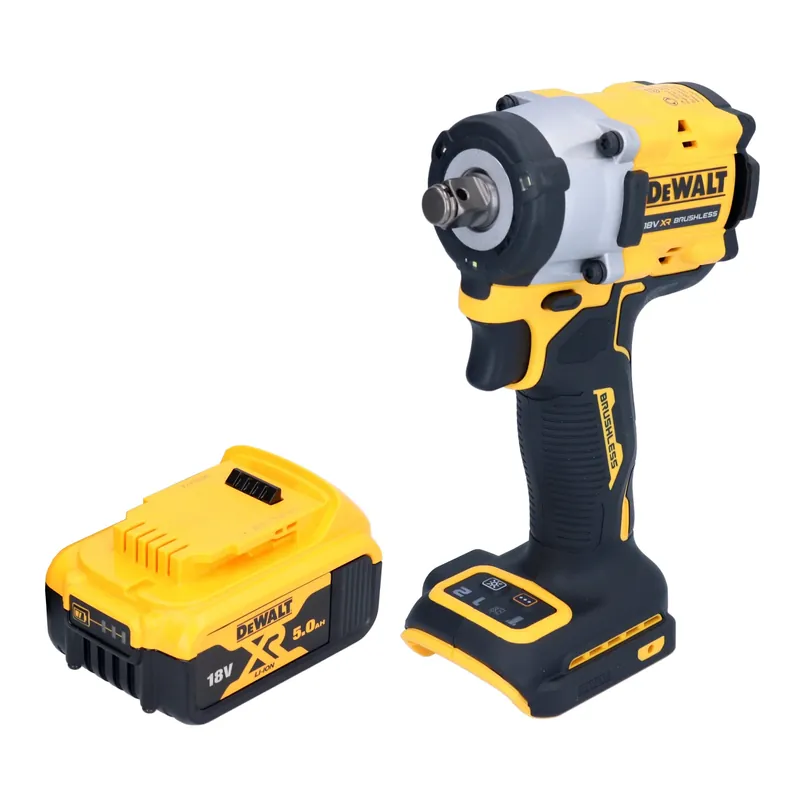 Direkt Vom Hersteller DeWalt DCF 921 N Akku Schlagschrauber 18 V 400 Nm 1/2" Brushless + 1x Akku 5,0 Ah - ohne Ladegerät