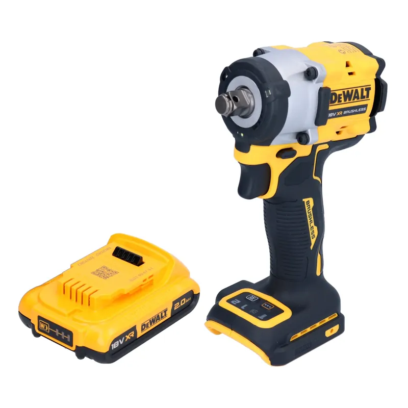 DeWalt DCF 921 N Akku Schlagschrauber 18 V 400 Nm 1/2" Brushless + 1x Akku 2,0 Ah - ohne Ladegerät Schneller Versand