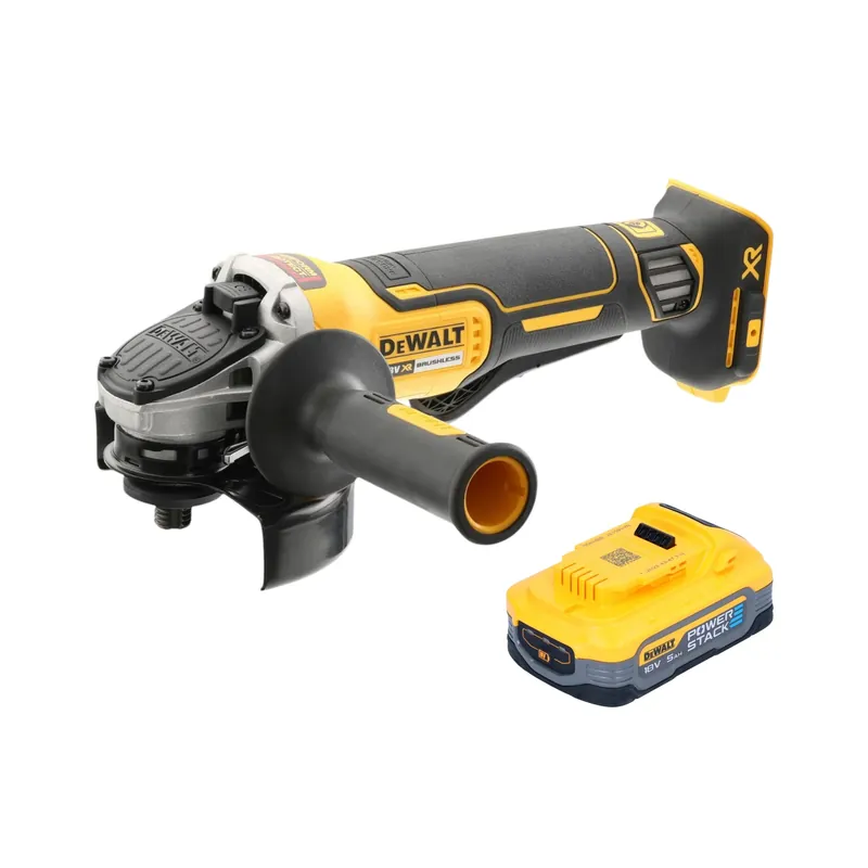 Jetzt Kaufen DeWalt DCG 406 N Akku Winkelschleifer 18 V 125 mm Brushless + 1x Powerstack Akku 5,0 Ah - ohne Ladegerät
