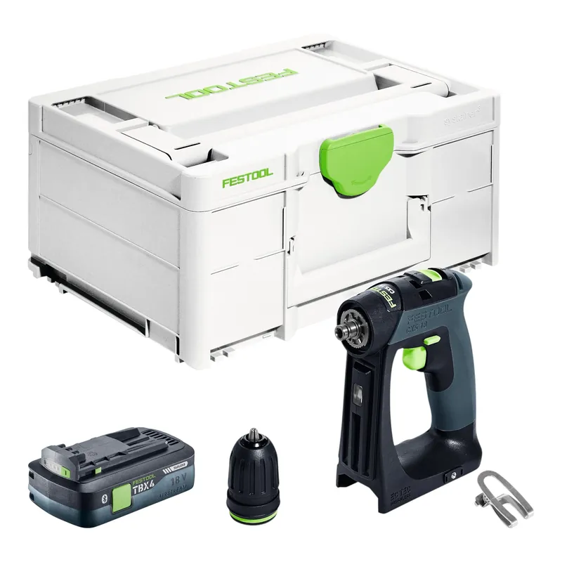 Nur Für Kurze Zeit Festool CXS 18-Basic Akku Bohrschrauber 18 V 40 Nm Brushless + 1x Akku 4,0 Ah + Systainer - ohne Ladegerät