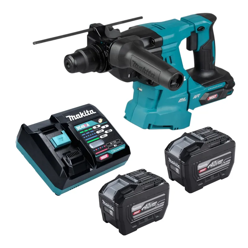 Meistverkauft Makita HR 011 GE201 Akku Kombihammer 40 V max. 3,3 J SDS plus Brushless + 2x Akku 8,0 Ah + Ladegerät