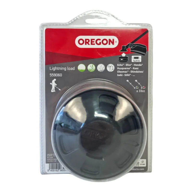 Oregon Trimmerkopf Lightning Load 109 mm + 4x Adapter ( 559060 ) Super-Preis