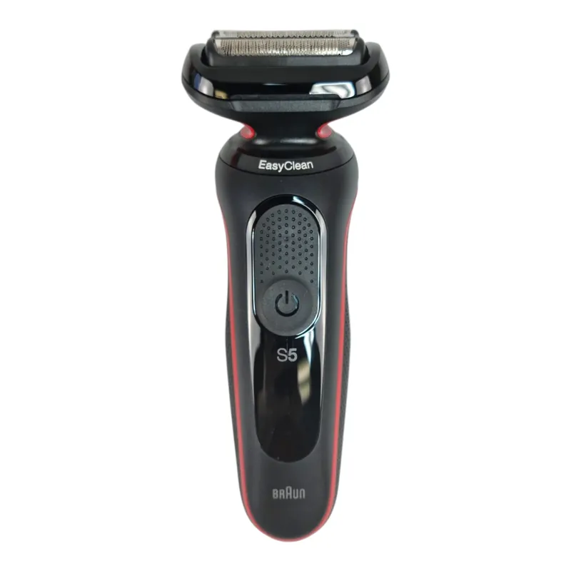 Abverkauf Braun Series 5 Wet & Dry Elektrorasierer Schwarz / Rot für Herren ( 51-R1000s )