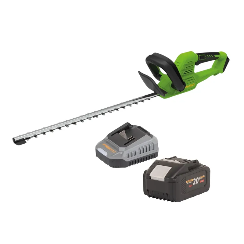 Angebot Procraft PZA26bb Akku Heckenschere 20 V 550 mm Brushless + 1x Akku 8,0 Ah + Ladegerät
