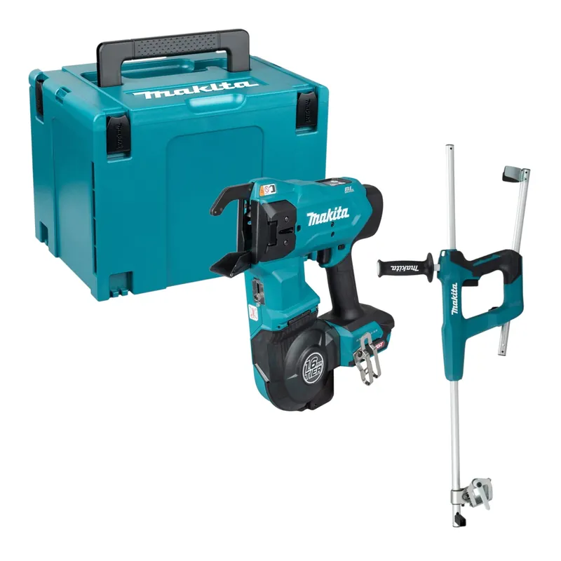 Makita TR 001 GZ02 Akku Bewehrungsverbinder 40 V max. 1,6 mm Brushless + Griffverlängerung + Makpac - ohne Akku, ohne Ladegerät Preisknaller